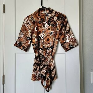 CATO - Paisley Print Blouse